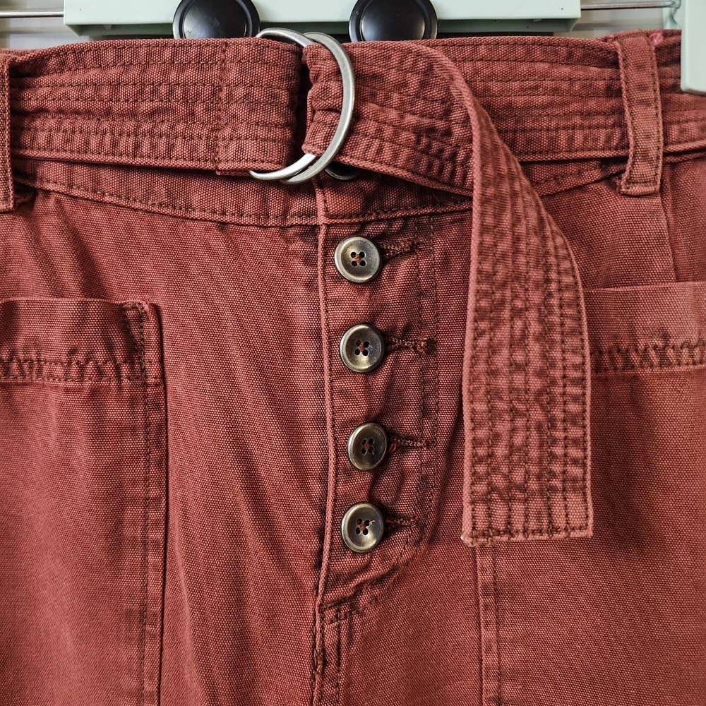 Free People Brickstone Flare Pants Sz 0 - Picture 4 of 6